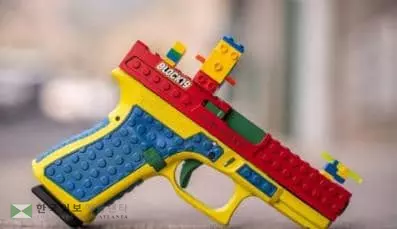 미국서 진짜 '레고 권총' 출시