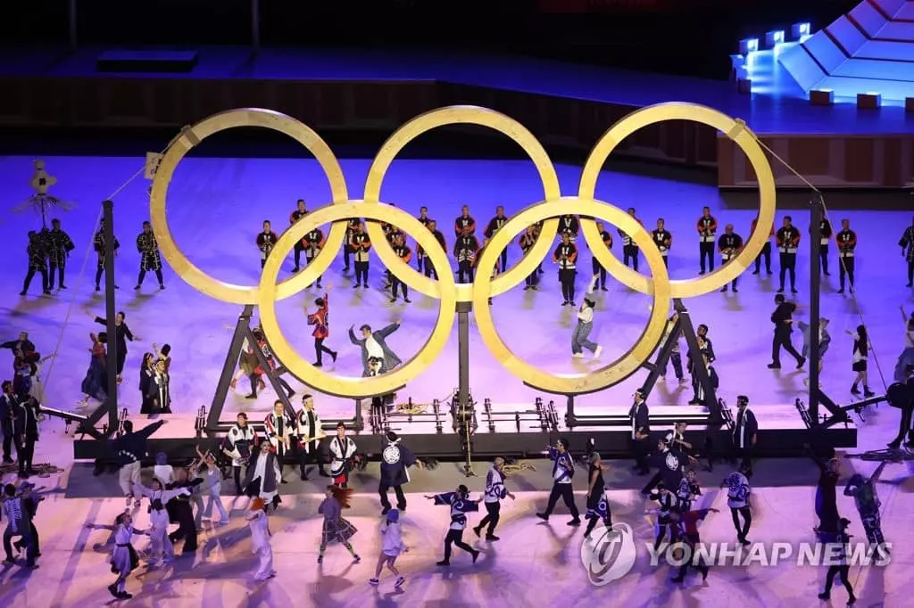 [화보] 2020 도쿄올림픽 '혼돈의 개막'