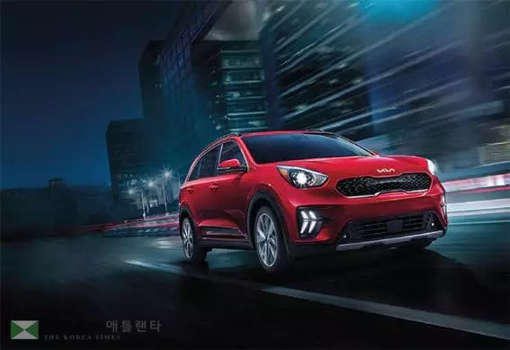 기아 2022 니로 하이브리드 모델.