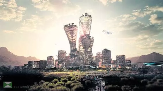 사막에 서울 크기 친환경 신도시 생긴다