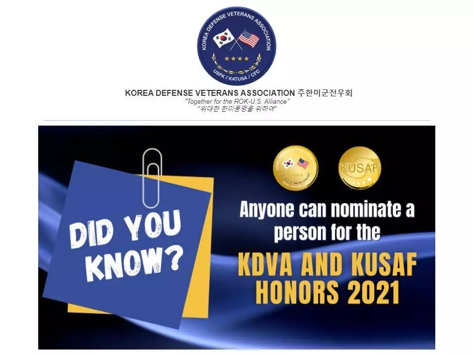 ‘KDVA & KUSAF Honors’ 