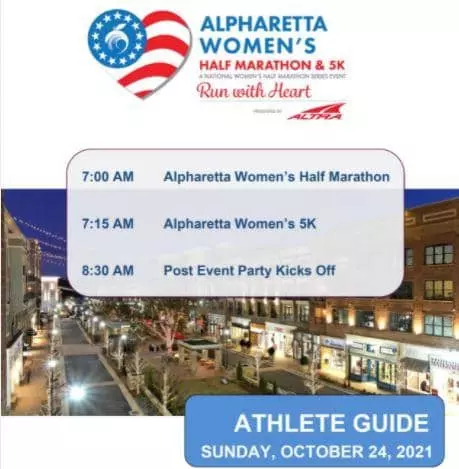 알파레타 여자 하프-마라톤 & 5K 달리기가 10월 24일 개최된다.