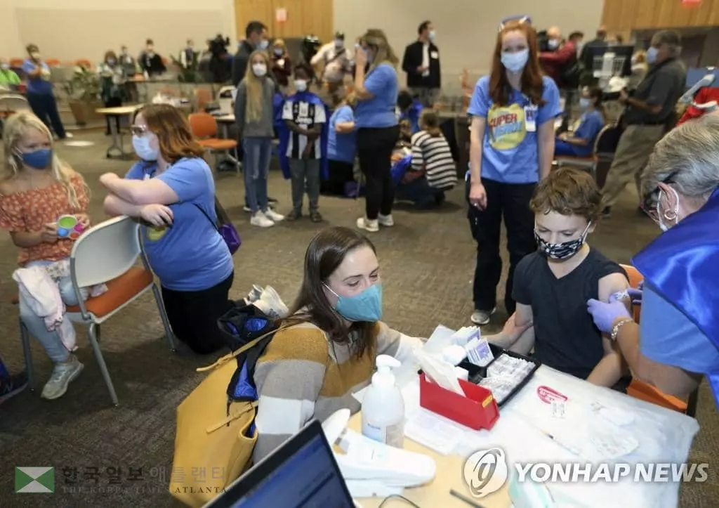 5∼11세 어린이 코로나 백신접종 개시