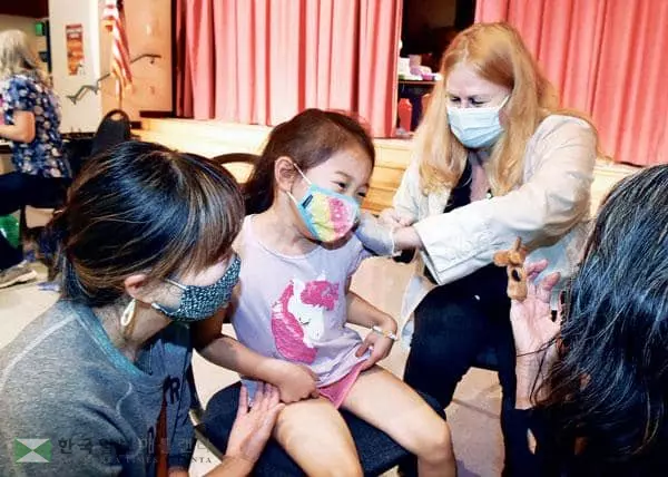 5세 한인 어린이 코로나 백신 접종