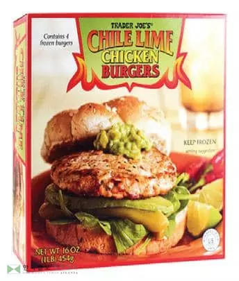 트레이더 조 ‘칠레 라임 치킨버거’ 리콜
