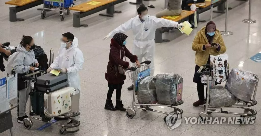 오미크론 확산 우려[연합뉴스 자료사진]