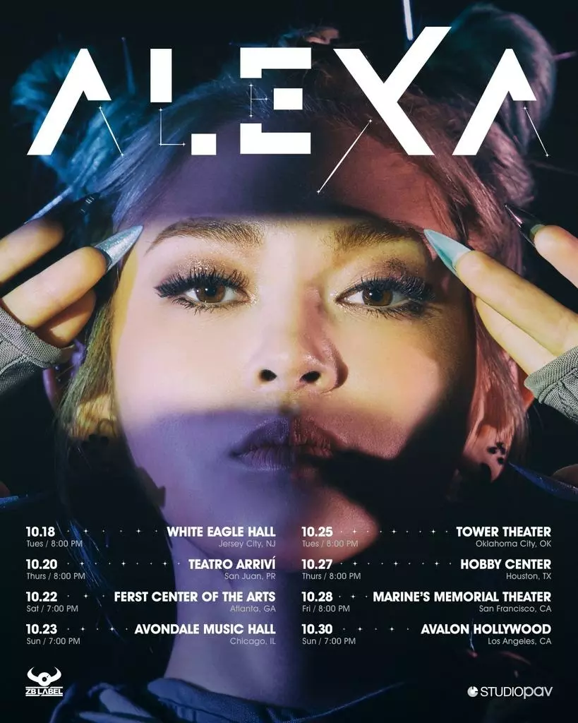 알렉사, 10월 미국  8개 도시서 단독 콘서트…애틀랜타는 10월22일