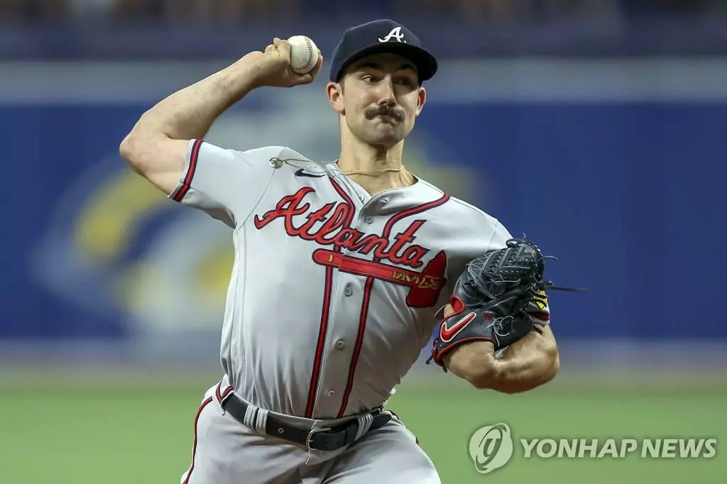 MLB 애틀랜타의 '닥터 K' 스트라이더[AP=연합뉴스 자료사진]