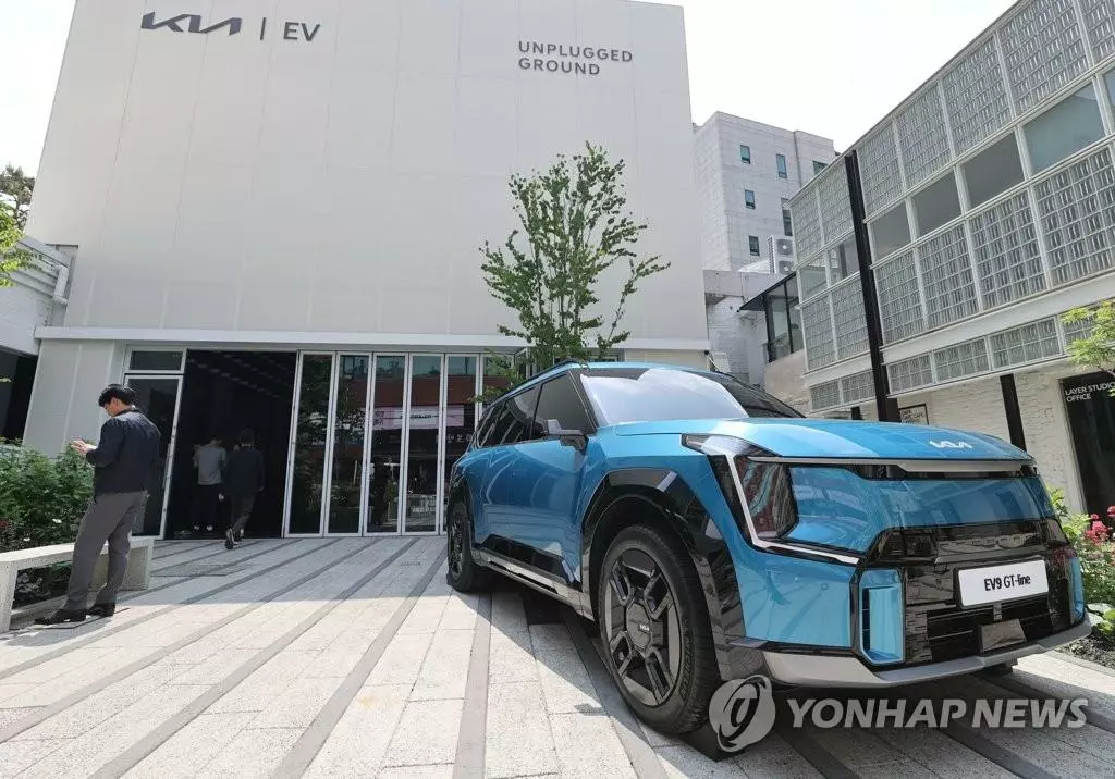 기아의 전기 SUV EV9[연합뉴스 자료사진. 재판매 및 DB 금지]