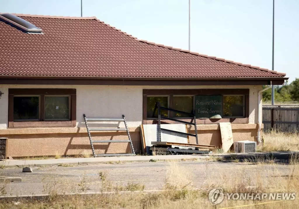 시신 189구 발견된 콜로라도 장례식장[AP=연합뉴스. 재판매 및 DB 금지]