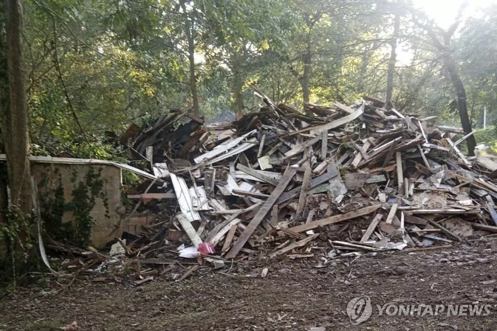 애틀랜타에서 한 철거업체가 주소를 착각해 엉뚱한 주택을 철거했다고 23일 AP통신이 보도했다. (애틀랜타=연합뉴스)